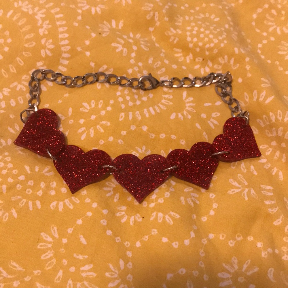 Marina Fini hearts choker